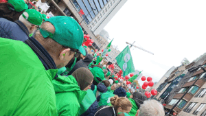 La Chôm’hier – AID participe à la mobilisation nationale de ce 14 octobre 2025